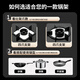 Xin Yingzhi (YINGZHI) gas stove bracket thickened cast steel gas stove bracket anti-slip frame windproof energy-saving cover fire cover suitable for Midea Vantage Skyworth Supor Xiaomi Boss Konka, etc. 2-pack six-ear pot holder | anti-slip and high temperature resistance | four- and five-claw universal upgrade and thickening