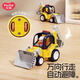 HUILE TOYS Early Education Remote Control Engineering Vehicle 1 3 Years Old Musical Bulldozer Model Fun Tool Car Children's Toy Gift Box Huile Remote Control Engineering Vehicle