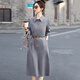 Ehangy Luxury High-End Brand Dress для женщин 2025 Осень Осень Новый Стиль Стиль стиль модная повседневная и красивая юбка темперамента Khaki XL