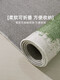 Jingshengshu sala de estar alfombra grande sin luz de lavado estilo de lujo de alta gama 2025 nuevo tapón de café verde de alta gama Mat de piso limpiador Qingmo15909 200cm*340 cm [suave y sin borde]