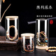 Zuozhixun Wenwan Sealed Jar Glass Bottle Incense Jar Wenwan Maintenance Bottle Bracelet Walnut Beads Tea Transparent Display Jar Wenwan Storage Jar - 6.5*15cm
