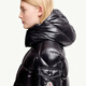 Moncler Maire Women's Hooded Short Down Jacket - Black S (1)