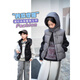 G.DUCKKIDS children's vest boys autumn and winter new down cotton thickened hooded vest vest girls middle and large children's cotton jacket hot sale black 140 height 130-140cm age 8-9 years old