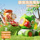 Miru Hand Push Toy 2025 New Bubble Blowing Machine Children Girl Toy Hand Holding Cart Automatic Baby Infant Outdoor [Handheld/Troller/Lighting/Full Automatic] Puppy Model + Charger Set + Bubble