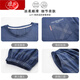 Langsha Pyjamas Herren Sommer Pure Cotton Shorts Home Clothes Home's Summer Full Cotton Dünn großer Anzug HD9934 L