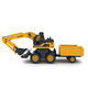
Shantoulin Village Simulation Inertial Hand-Car Multifunctional Excavator Bulldozer Dumpling Truck Rocker Engineering Car June 1st Rod Multifunctional Excavator A Model 16864