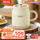 JIEXG Health Kettle Hot Milk Cup Health Cup Cooking Camellia Tea Tremella Silent Hot Milk Artifact Boil Kettle Office Boiling Cup Hot Milk Cup 0.8L With Filter Multi-Function Stew