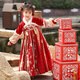 Pamino Hanfu Girls Winter Chinese Style Tang Suit Girls New Year Skirt Winter Clothes Children New Year Clothes Skirt 120