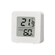 Mini thermometer for indoor use, high-precision electronic digital display, wall-mounted temperature and humidity electronic thermometer, indoor thermometer, household hygrometer, compact and portable WSD01, one pack, high-definition digital display + temperature and humidity meter
