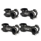 MPPMCK bicycle riser ultralight aluminum alloy plus or minus 717 standpipe 25.431.8mm highway handlebars plus or minus 7 degrees/black 25.4*50mm