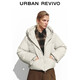 UR2025 new winter women's casual double zipper hooded loose down jacket UYY150058