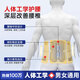 SAWAAG German belt support medical grade waist support lumbar disc herniation lumbar muscle strain special sedentary standing artifact for men and women same style gift box XL 141-170Jin Jin equal to 0.5 kg unisex