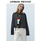 
UR2025 autumn new women's casual and fashionable corduroy collar work cotton jacket UYY150068