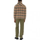 BURBERRY New Year's gift Burberry FW25 plaid wool lapel long-sleeved single-breasted cotton coat, men's beige S