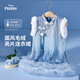 Disney Frozen Elsa Girls Autumn and Winter New Children's Clothes Sleeveless Style Warm Dress Blue One Size 150cm