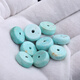 Yanyun Jewelry Collection Grade Turquoise Separator Beads Loose Beads Original Mineral Mirror High Porcelain Toy Accessories Diameter 6mm Thickness 3mm