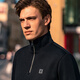 Mr. bu Bu Bu Bu Buy Leder Reißverschluss Halsband Männer Sweatshirt Neue schwarze altersreduzierende BT12187 Black S __165