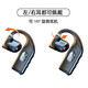 Comfortable to wear, car Bluetooth headset, sports, not in ear, high quality, rotatable business Bluetooth headset P7, black single ear, medium size 180, rotatable for wearing + Bluetooth 5.4