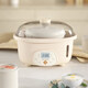 Tianji (TONZE) Electric Stew Pot, Soup and Healthy Bird's Nest Cup, Porridge, Steaming and Stewing, Can be Stewed with Water at a Predetermined Time, Creamy White 2.5L, Five Galles in One Pot (Stewed with Water) 2.5L