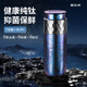 Tea Zong pure titanium thermos cup for stewing tea double-layered titanium cup tea and water separation men's business high-end water cup gift 400ml iris blue pure titanium + tea water separation
