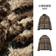 Semir jacket women's winter imitation lamb wool polar fleece stand collar loose pattern 2025 retro jacket 109725108011