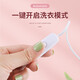Mini washing machine portable home small rental house travel student dormitory cleaning machine underwear socks baby mixing cleaning machine lazy artifact Honor version antibacterial decontamination + two-way medium speed