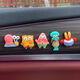 Yusenyi Internet celebrity Bubble Girl car electric car rearview mirror decoration modified ornaments display center console SpongeBob pouting series ornaments gift