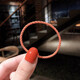 Korean style versatile hair rope, simple ins style hair tie, high elasticity and thin, random color, 2 pieces