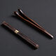 Meikejie Kung Fu solid wood tea clip, tea clip, tea cup clip, tweezers, ebony cup clip, tea ceremony set, tea set accessories, bamboo cylinder six gentlemen
