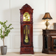 Honghe floor clock living room mechanical Chinese retro floor clock chime mechanical clock German copper core winding 2013 mahogany color Polaris mechanical spring movement