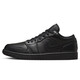 Jordan men's casual shoes Jordan Black Warrior AJ1 JORDAN 1 cushioning sneakers 553558-093 black 43