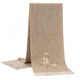 Da Vinci Bufanda de contraseña para mujeres 2025 Nuevo producto de otoño e invierno Caja de regalo de regalo de cumpleaños de lana pura de lana pura para ancianos Haitang chun zui kaqi