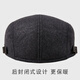 Desina winter hat brand men's genuine middle-aged and elderly beret plus velvet thickened forward hat outdoor cold protection and warm hat