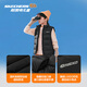 Skechers autumn and winter new style men's and women's duck down woven down jacket vest children's jacket L424K080