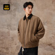 CABBEEN rough corduroy jacket men's spliced suede collar Barn style Detroit retro winter jacket