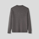 HLA Heilan long-sleeved sweater men's pullover slim and stylish pure wool sweater men winter