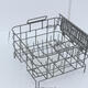 The most beautiful day Midea dishwasher F1/S3/S2/F2A bowl basket original brand new