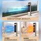 LUDWISHI Ludwigs whole-house large-area heater silent air-conditioning fan power-saving heater graphene office heater vertical mobile air-conditioning fan cooling and heating all-in-one machine white intelligent voice model large-area whole-house heating - both cooling and heating
