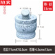 Tuojin imported quality stone mortar from Germany, stone household garlic mortar, garlic pounder, medicine jar grinder, garlic press, garlic grinder, ordinary household drum type polishing model, 1-5 people