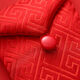 Zhenxi sachet empty blessing bag amulet protective cover brocade bag storage bag red cloth bag storage bag red seam-free button peace blessing bag