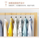 Yubaimuchuang coat rack floor-standing vertical bedroom home multi-functional clothes rack living room door hanging bag hanging clothes rack single layer primary color 60CM