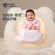 Betis baby sleeping bag, vernix leather constant temperature children's all-in-one sleeping bag, infant and toddler anti-kick quilt, autumn and winter medium thickness, Beiyu Blue M