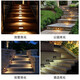 Dongshengshi concealed floor lamp embedded LED step lamp outdoor waterproof corner lamp buried lamp side wall lamp stair step 110*45MM no network 3W warm light