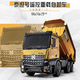 Jianhou children's remote control transport vehicle large dump truck boy dump truck model alloy engineering truck children's electric vehicle Titan heavy-duty remote control dump truck a set of rechargeable batteries