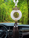 Yusenyi high-end car pendant car rearview mirror pendant 2025 Internet celebrity car pendant car high-end car hollow Ping An Fu red tassel