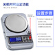 Kubei Home Commercial High-precision Electronic Scale Small Quantitative Balance Jewelry Scale Precision Weighing Gold Special Gram Weigher Dual-use Model 500g/0.01g Plug-in/Battery