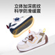More Rabbit Children's Shoes Autumn and Winter New Kindergarten Boys Toddler Shoes Waterproof Shoes Girls Toddler Shoes Lighting Stable Shoes Versatile