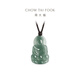 Chow Tai Fook Guanyin Jade Pendant Unisex Strap K66310