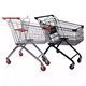 Large and medium-sized supermarkets, shopping malls, warehouse carts, property convenience stores, household grocery shopping carts, shopping carts, large silver 240-liter with (load-carrying wheels)