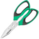 Meite household stainless steel scissors kitchen scissors for chicken, duck, goose bones, chicken wings and fish killing powerful multi-functional scissors multi-function_sharp and durable stainless steel scissors